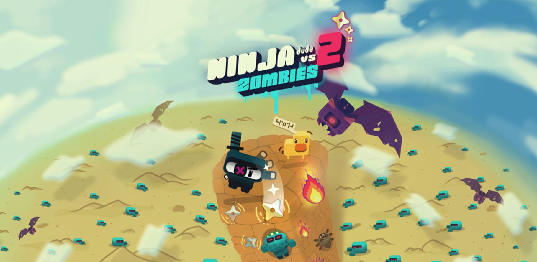 Ninja Dude vs. Zombies 2